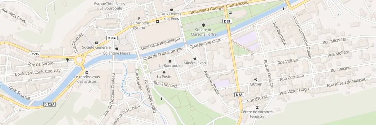 Plan du 19 Av de Verdun à La Bourboule