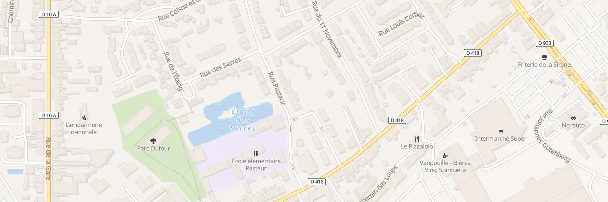 Plan du 45 Rue Pasteur à Bailleul