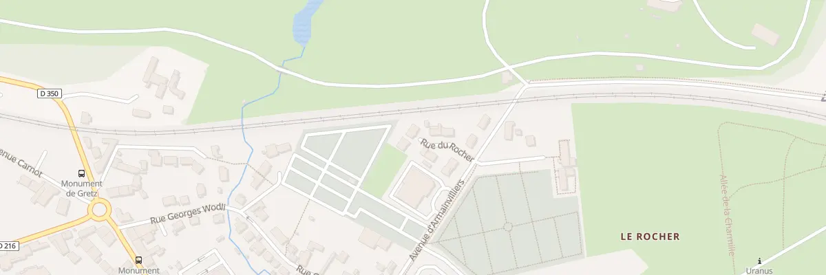 Plan du 3 Rue du Rocher à Gretz-Armainvilliers