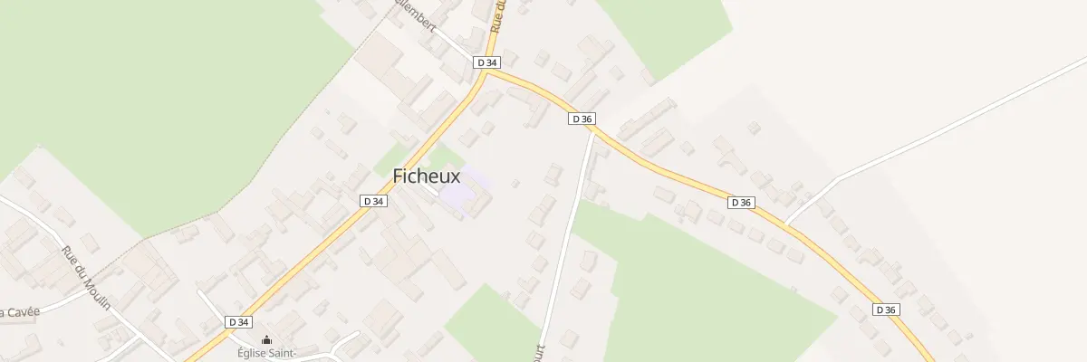 Plan du 2A Rue d’Hendecourt à Ficheux