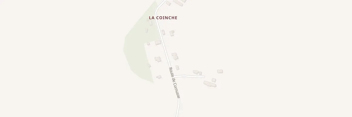 Plan du 2 La Coinche à Charly