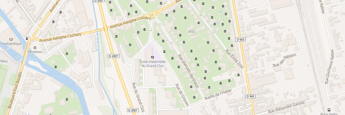 Plan du 14 Rue Marcelin Berthelot à Montargis