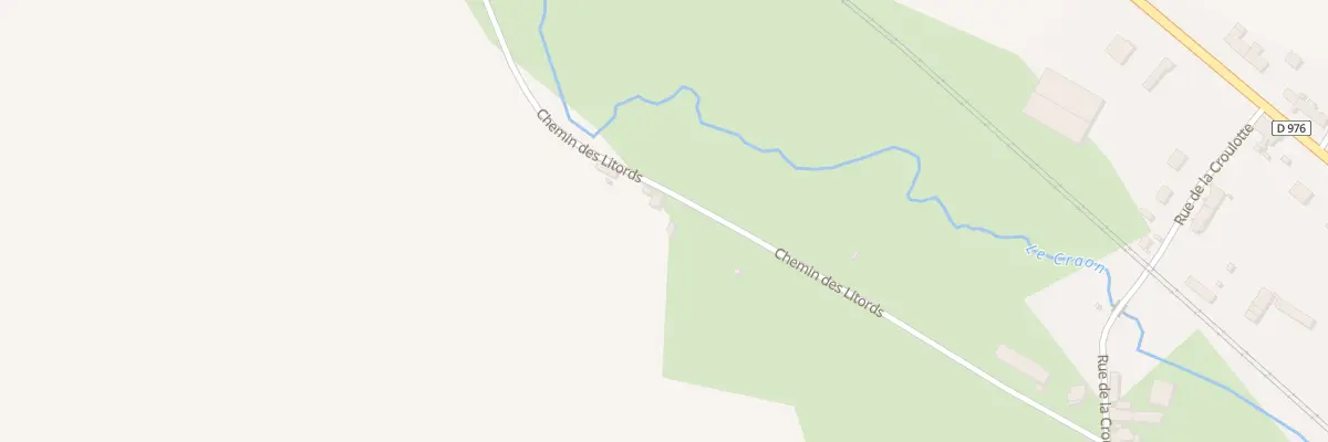 Plan du 1 Che des Litords à Bengy-sur-Craon