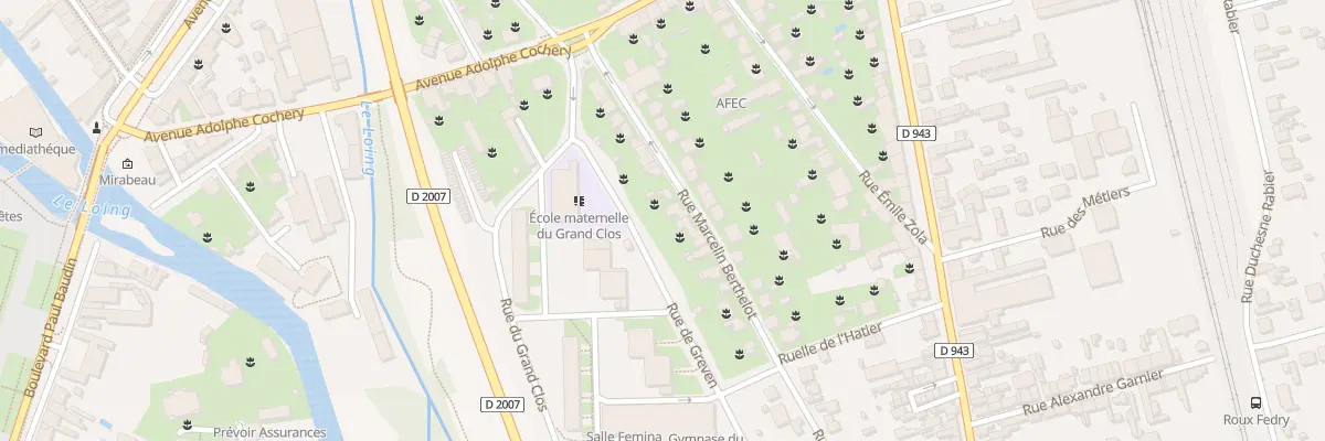 Plan du 16 Rue Marcelin Berthelot à Montargis