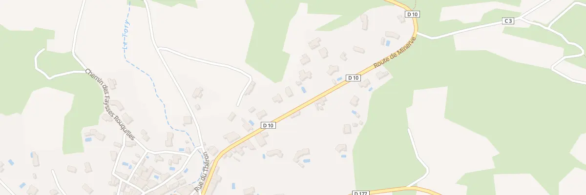 Plan du 5247 Rte de Minerve à Azillanet