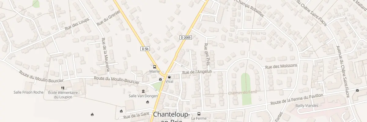Plan du 6 Rue des Bleuets à Chanteloup-en-Brie