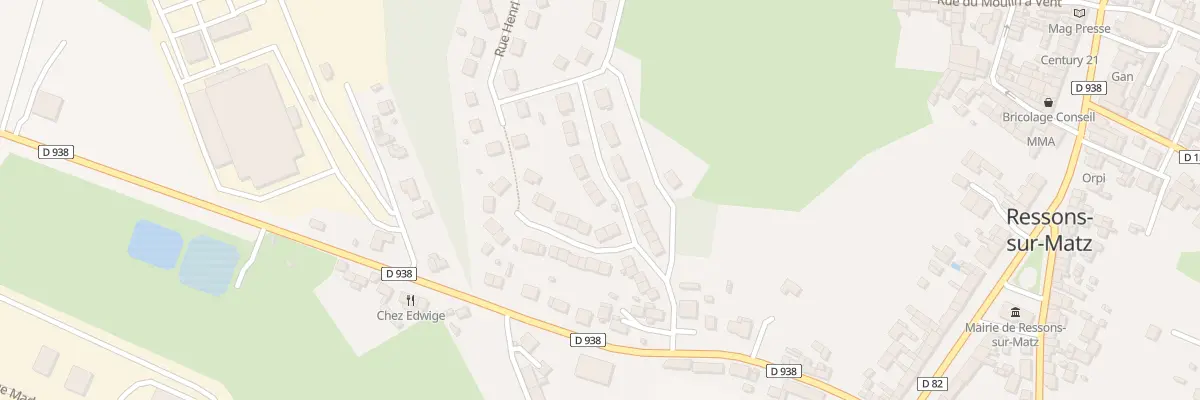 Plan du 89 Rue du Lieut. Binet Valmer à Ressons-sur-Matz