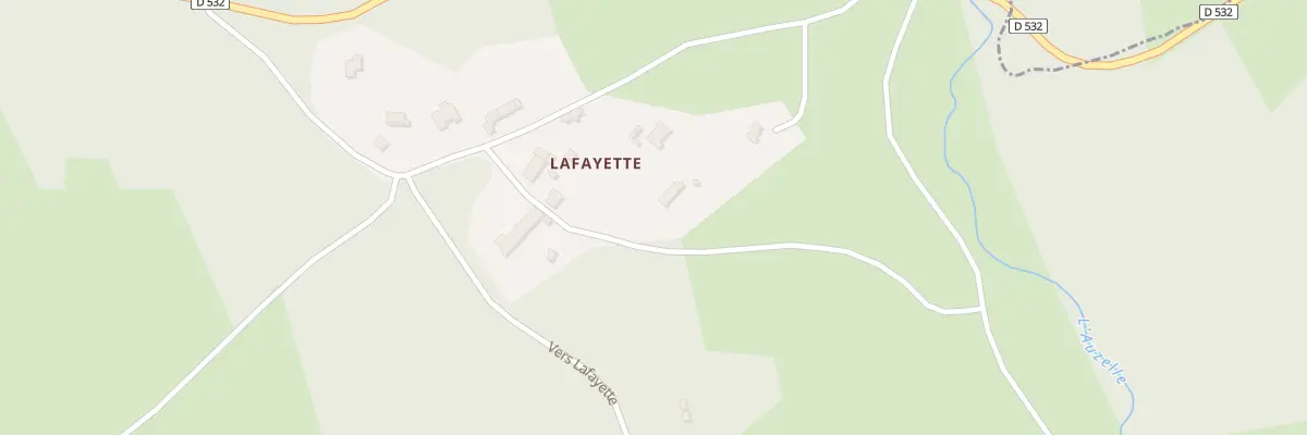 Plan du 5011 Lafayette à Espinasse