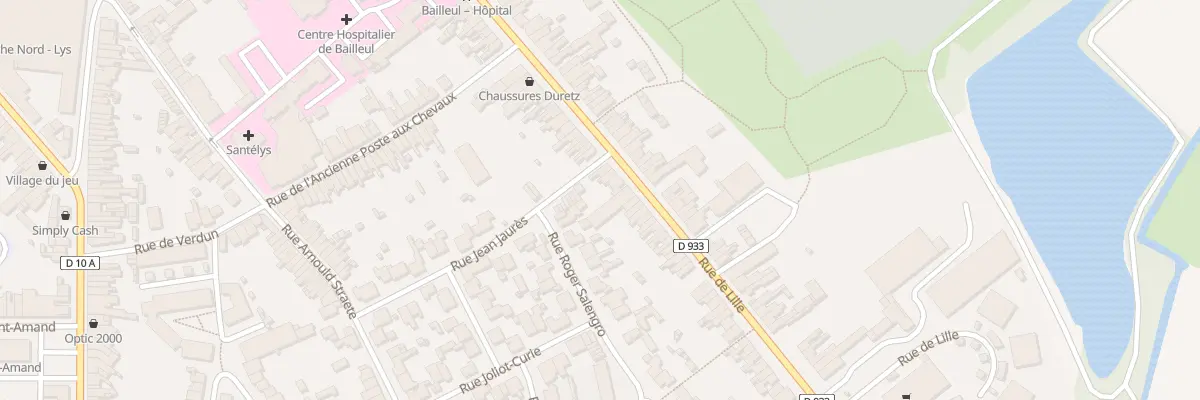 Plan du 94B Rue de Lille à Bailleul
