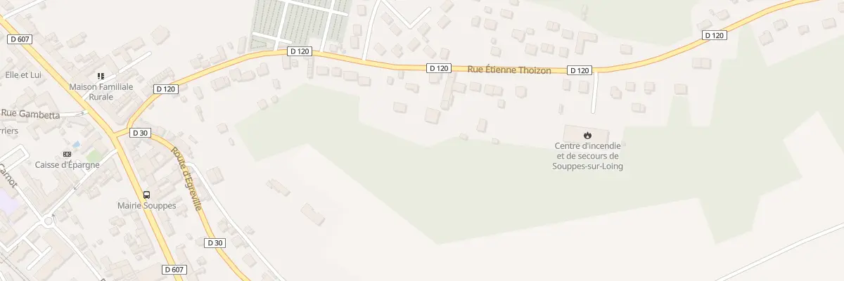 Plan du 18 Rue Etienne Thoizon à Souppes-sur-Loing