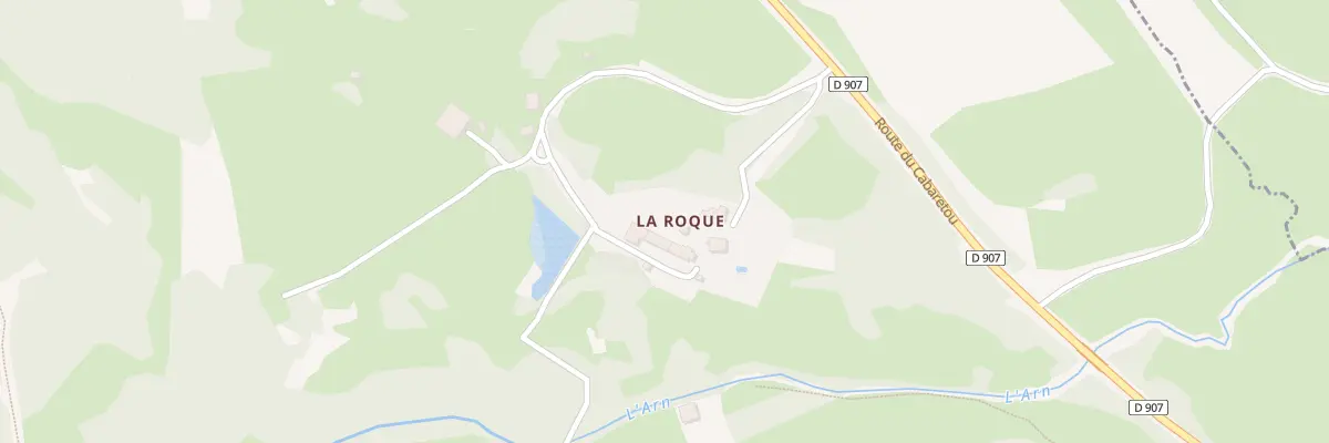 Plan du 2524 Rte du Cabaretou au Soulié