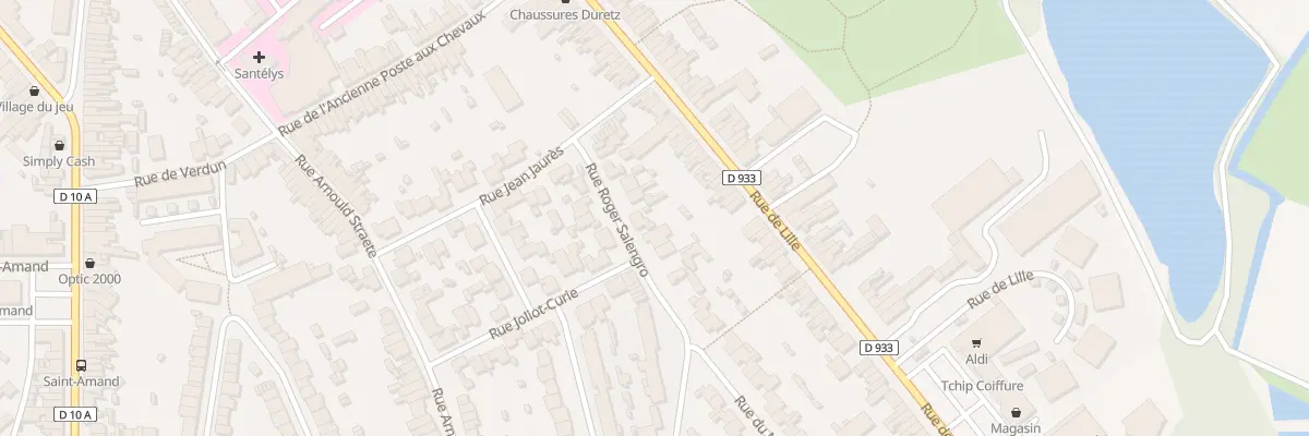 Plan du 9 Rue Roger Salengro à Bailleul