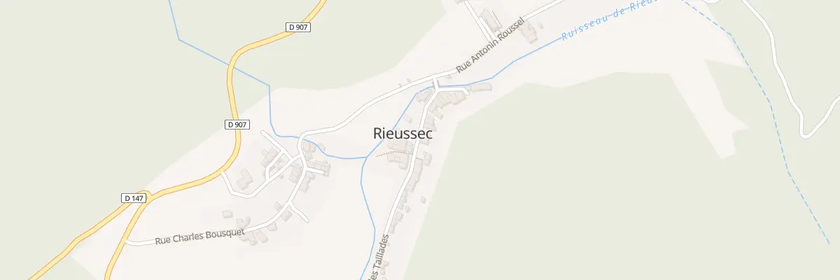 Plan du 5081 Le Village à Rieussec
