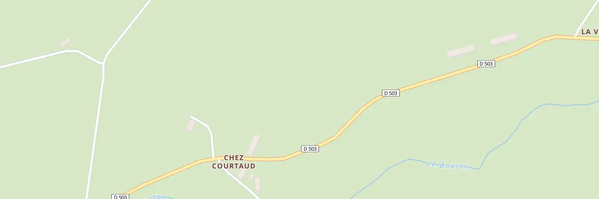 Plan du 2 Chez Couteaux à La Crouzille