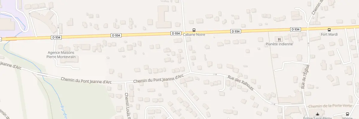 Plan du 41 Rue des Rabouts à Montévrain