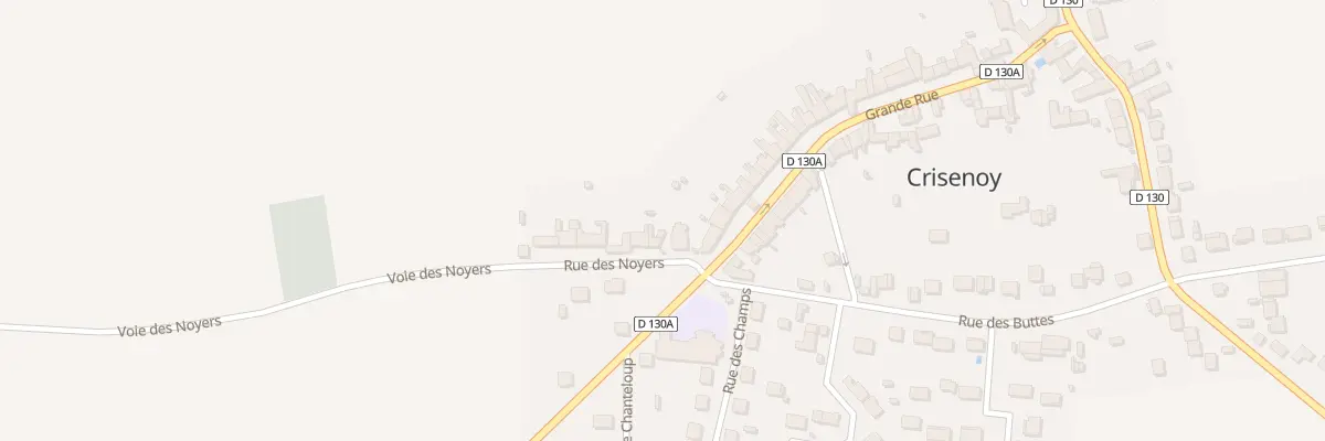 Plan du 28 Rue des Noyers à Crisenoy