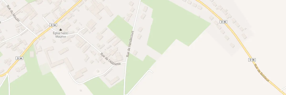Plan du 17 Rue d’Hendecourt à Ficheux