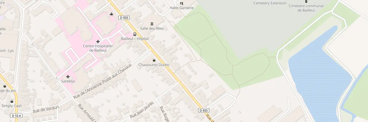 Plan du 89 Rue de Lille à Bailleul