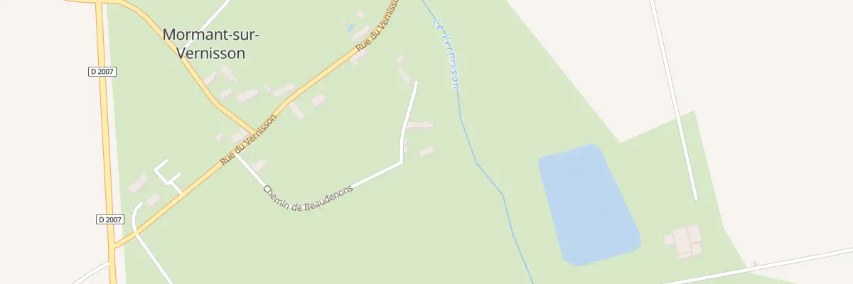 Plan du 227 Che des Beaudenons à Mormant-sur-Vernisson