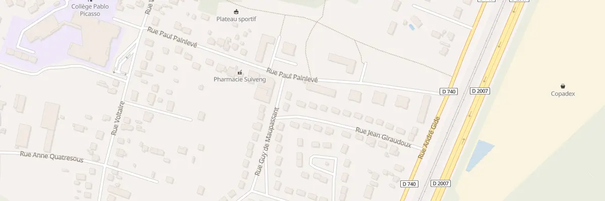Plan du 20 Rue Jean Giraudoux à Châlette-sur-Loing