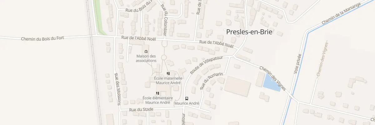 Plan du 4B Rte de Villepatour à Presles-en-Brie