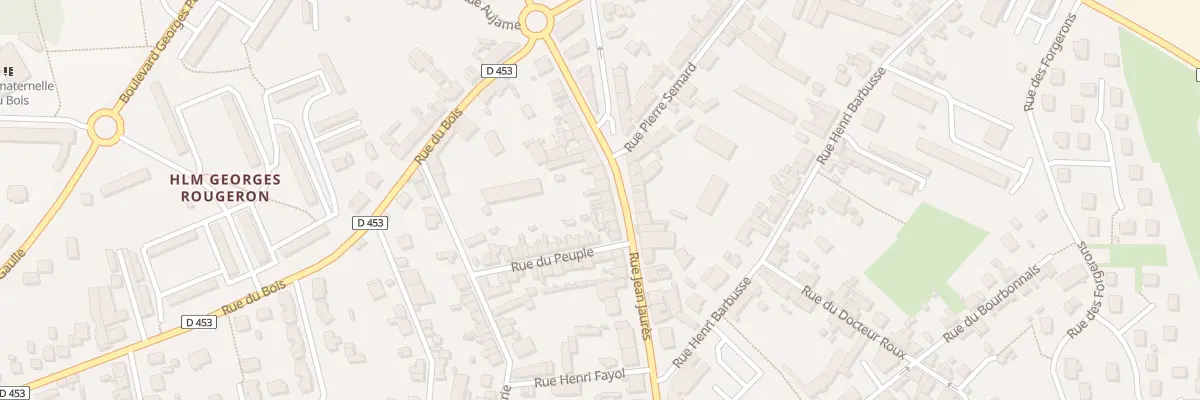 Plan du 51 Rue Jean Jaurès à Commentry