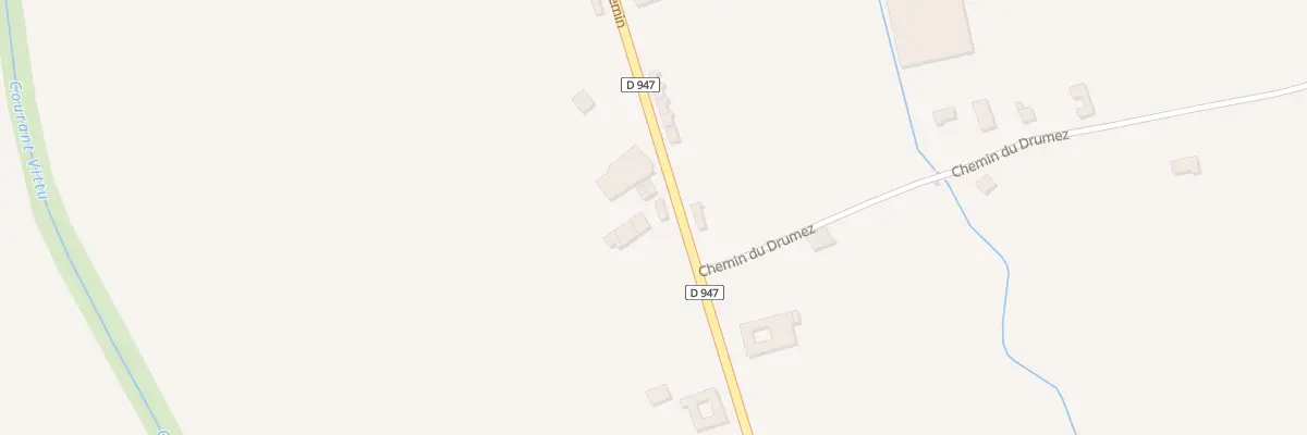 Plan du 1492 Rue du Grand Chemin à La Gorgue