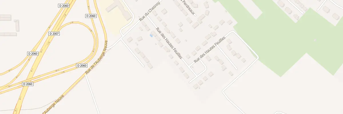Plan du 136 Rue des Hautes Feuilles à Amilly