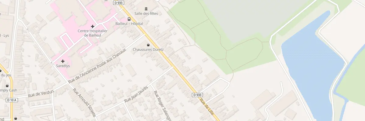 Plan du 101 Rue de Lille à Bailleul