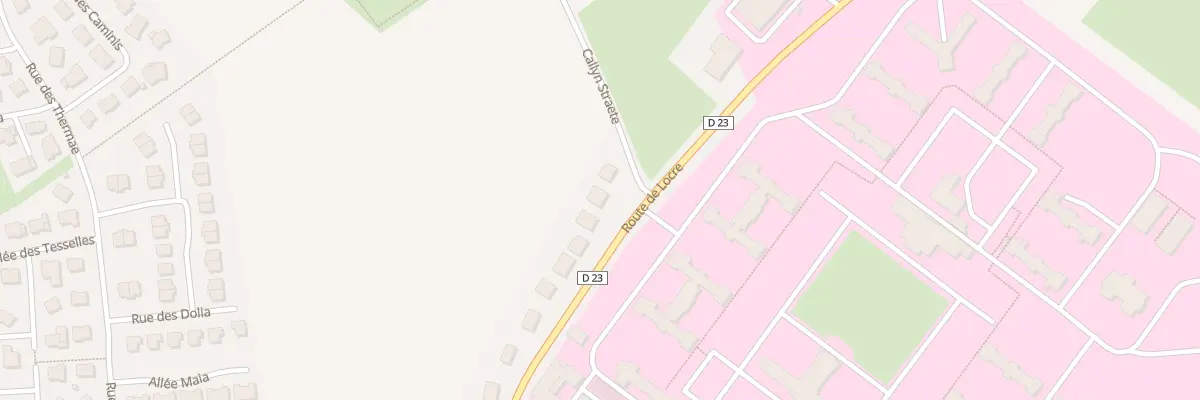 Plan du 1211 Rte de Locre à Bailleul