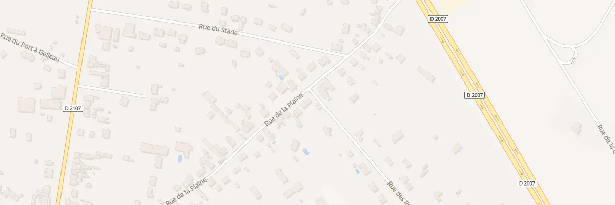 Plan du 58 Rue de la Plaine à Briare