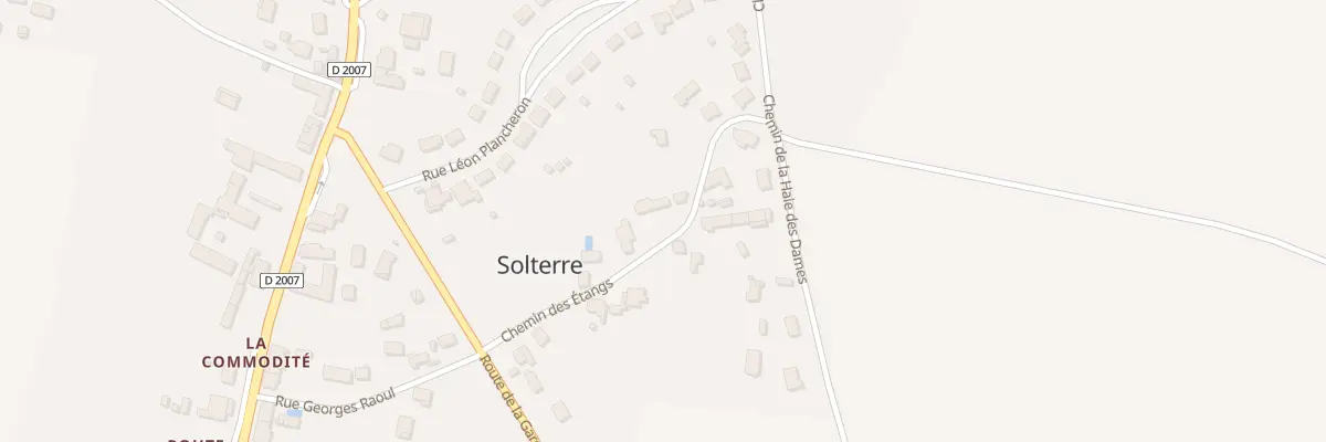 Plan du 5 Che des Etangs à Solterre