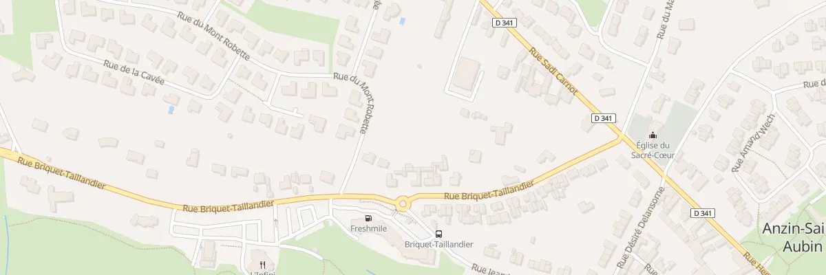 Plan du 15 Rue Briquet Taillandier à Anzin-Saint-Aubin