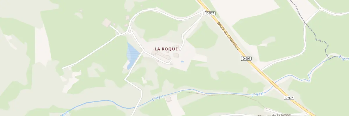 Plan du 5040 La Roque au Soulié