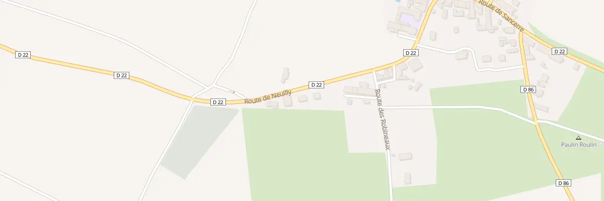 Plan du 19 Rte de Neuilly à Crézancy-en-Sancerre