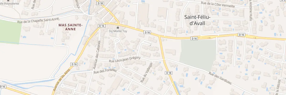 Plan du 13 Lot des Cabanes à Saint-Féliu-d’Avall