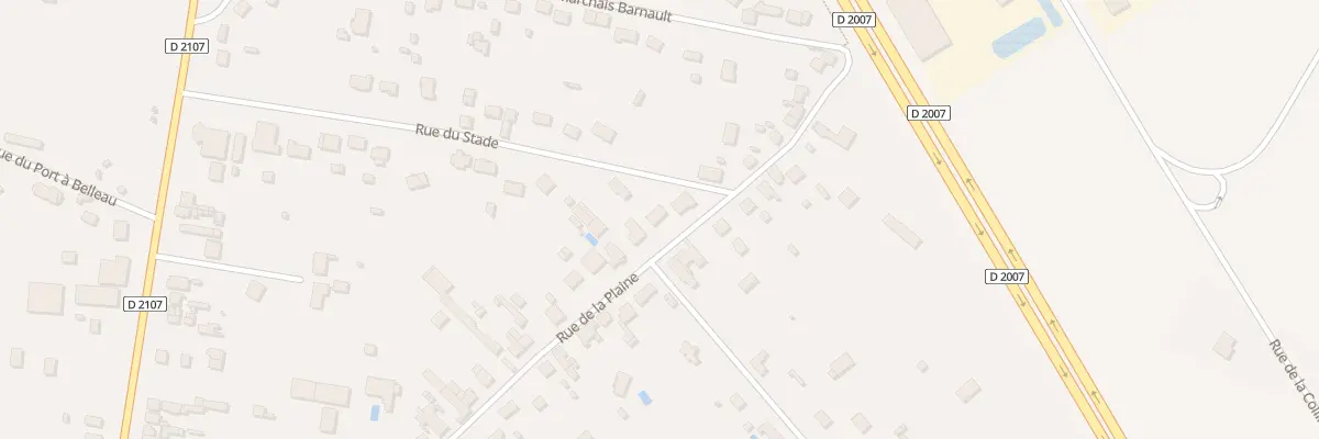 Plan du 59 Rue de la Plaine à Briare