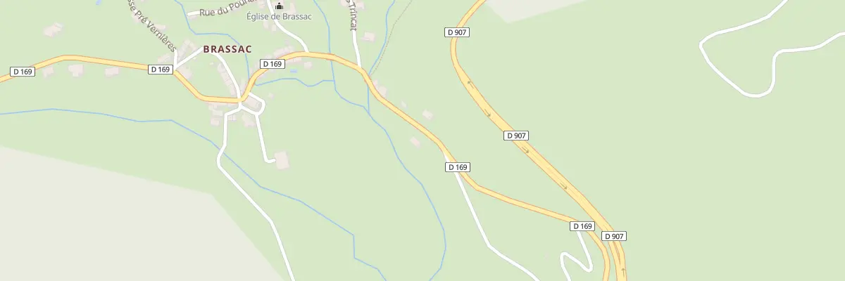 Plan du 5676F Brassac à Saint-Pons-de-Thomières