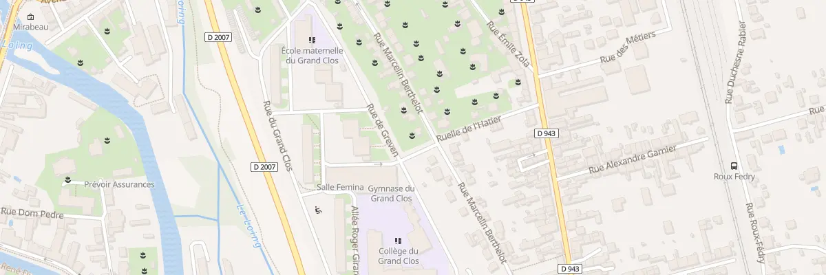 Plan du 32 Rue Marcelin Berthelot à Montargis