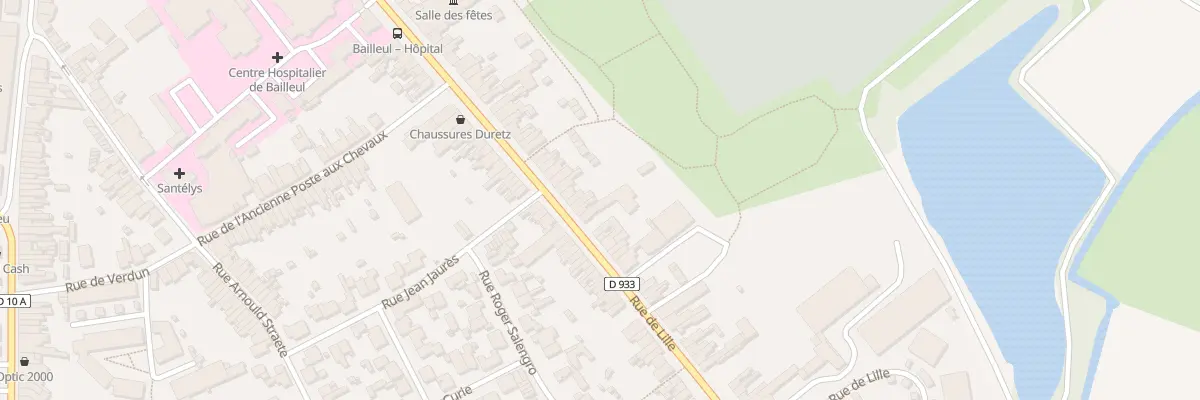 Plan du 113 Rue de Lille à Bailleul