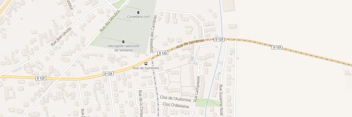Plan du 41 Rte de Saintines à Boissy-Fresnoy