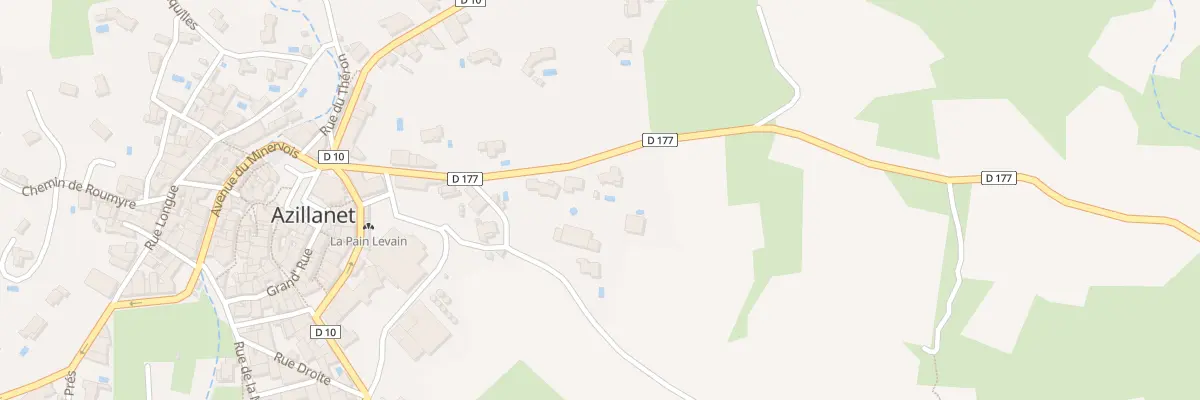 Plan du 5318F Rte d’Aigne à Azillanet