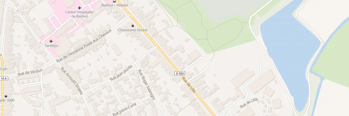Plan du 115 Rue de Lille à Bailleul