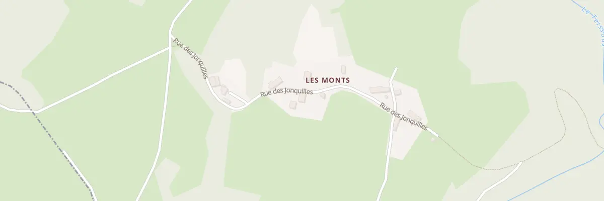 Plan du 5162 Les Monts à La Goutelle