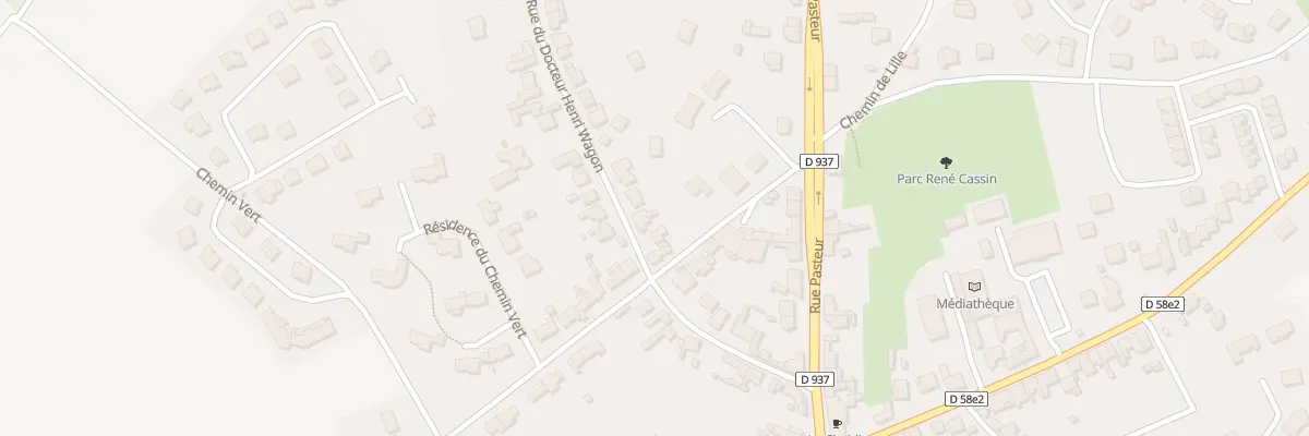 Plan du 6 Rue du Docteur Henri Wagon à Souchez