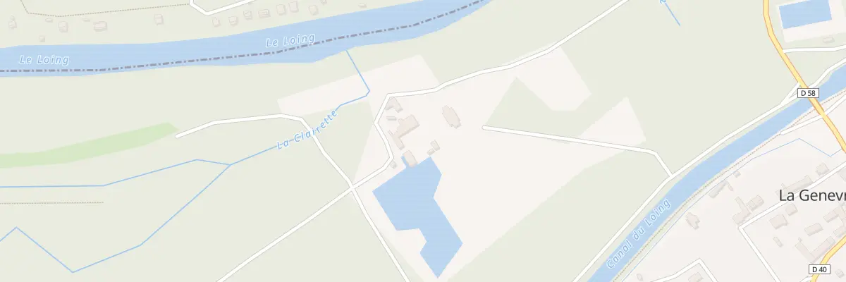 Plan du 3B Rte de Montigny à La Genevraye