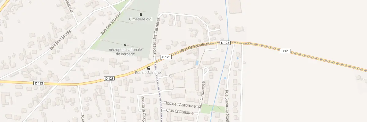 Plan du 39 Rue de Saintines à Saint-Vaast-de-Longmont