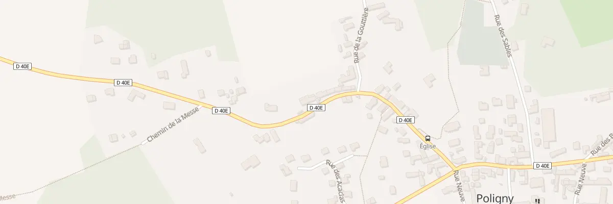 Plan du 22 Rue de la Forêt à Poligny