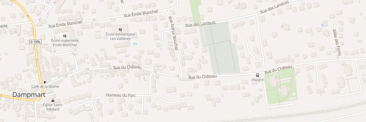 Plan du 2B Rue Arthur Boucher à Dampmart