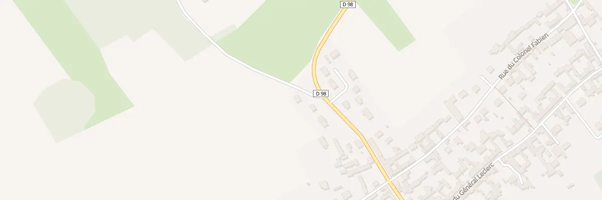 Plan du 109 Rue de la République au Meux